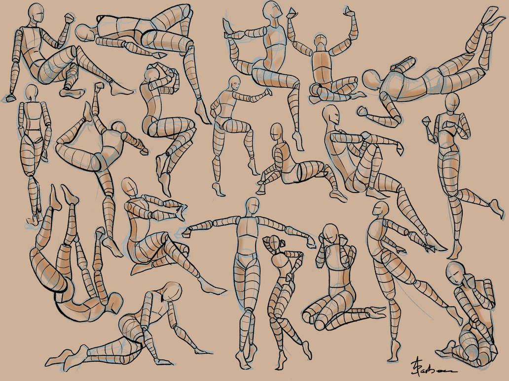Pose Project by BarbaricTruffles on DeviantArt