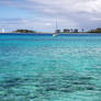 Paradise Island Lighthouse with Sailboats -3