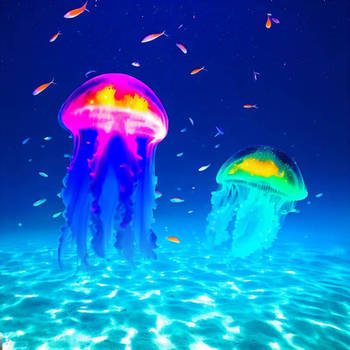 Glowing Jellyfish 03