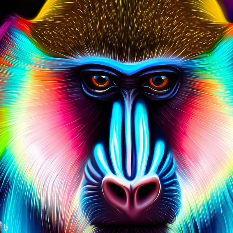 Mandrill Java Mandrill by NativeStew on DeviantArt