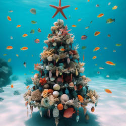 Undersea Christmas Tree