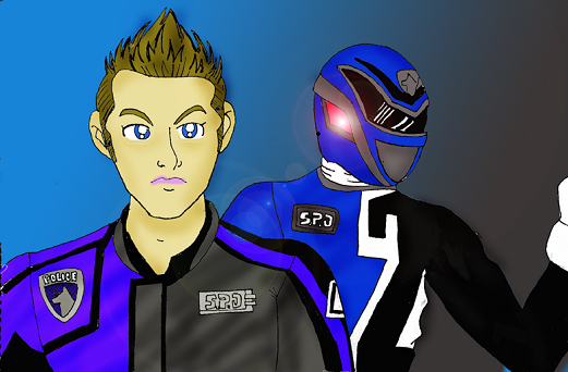 SPD BLUE RANGER by HighwindDesign on DeviantArt