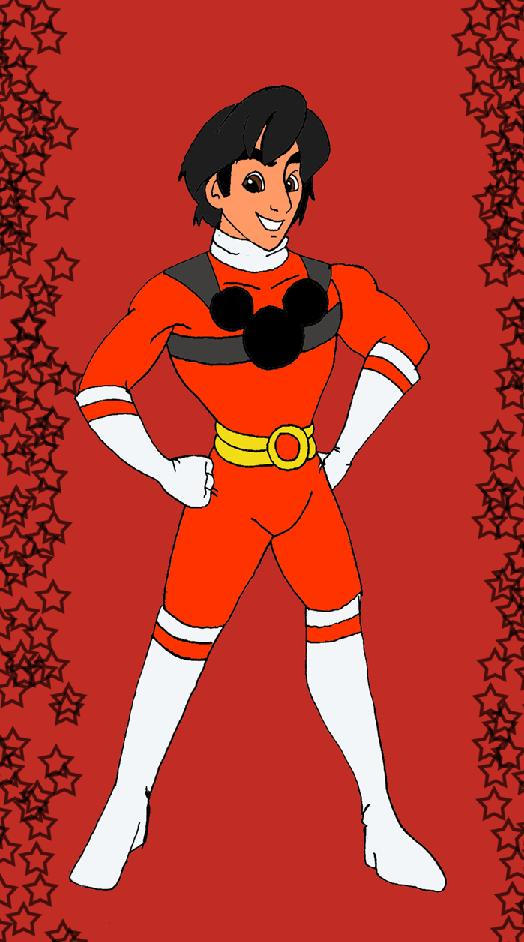 Red Disney Ranger Aladdin by HighwindDesign on DeviantArt