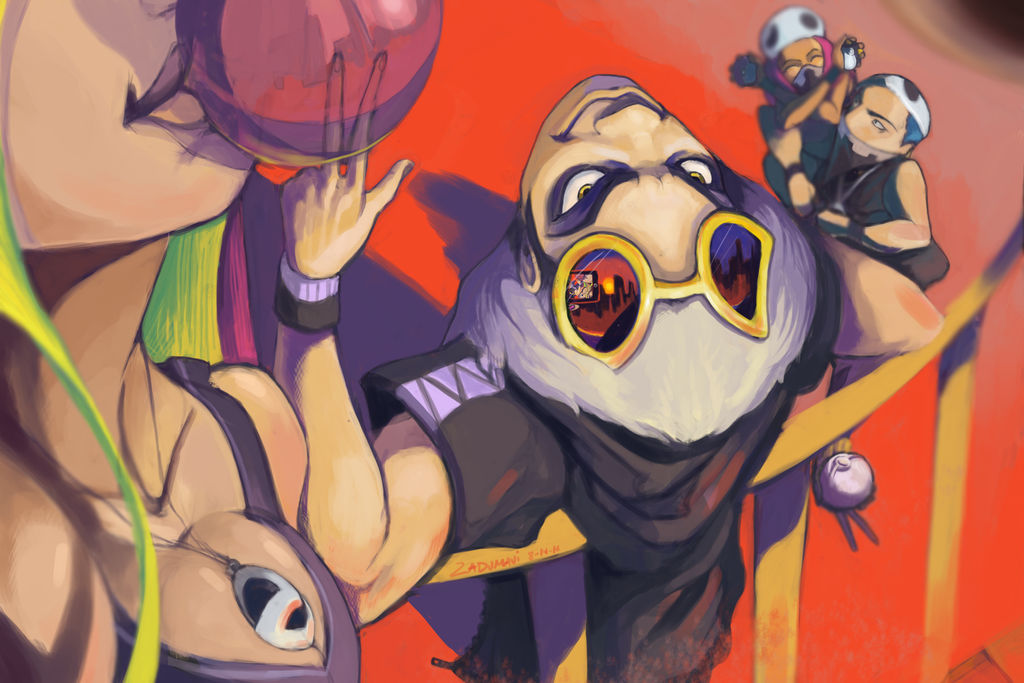 Team Skull Selfie