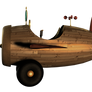 SteamPunk Airplane png