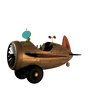 SteamPunk Plane 2 png