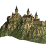 Castle on a Mountain png