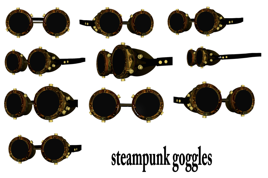 Steampunk Goggles png