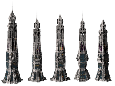 Sci-Fi Towers png