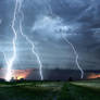 Lightening Storm Background