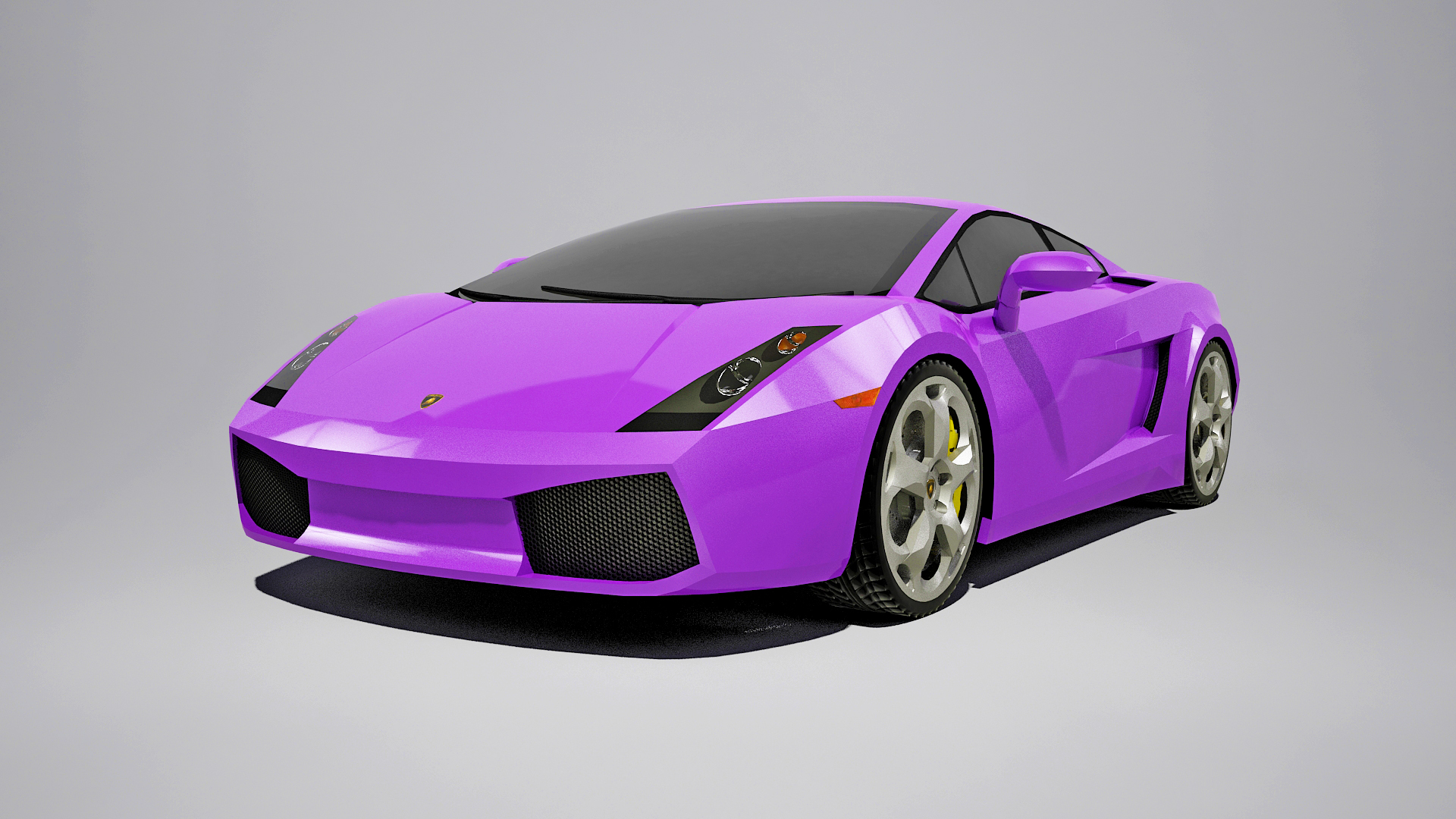 Lamborghini Gallardo Purple created by Senluc