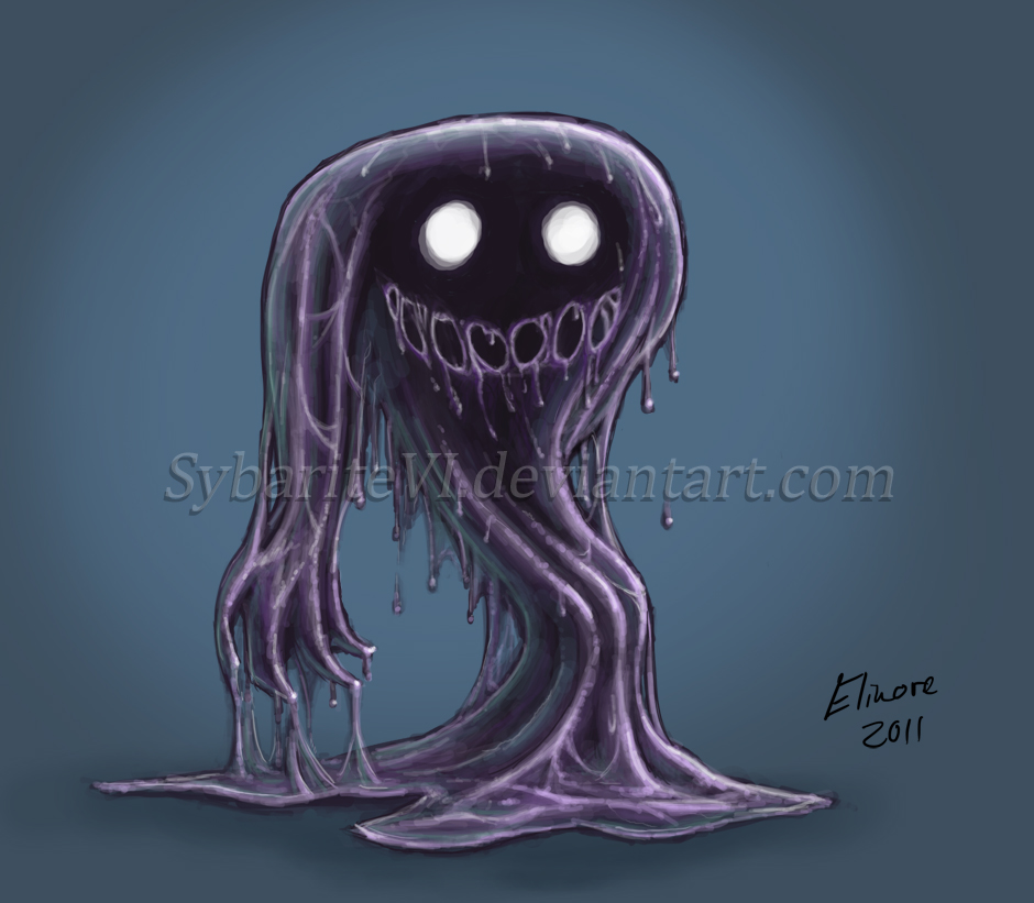 Slime monster concept