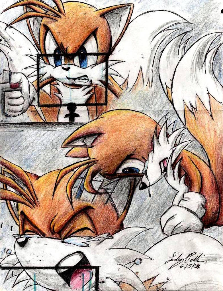 Tails Distraught Tails Cries by wolf-requiem on DeviantArt