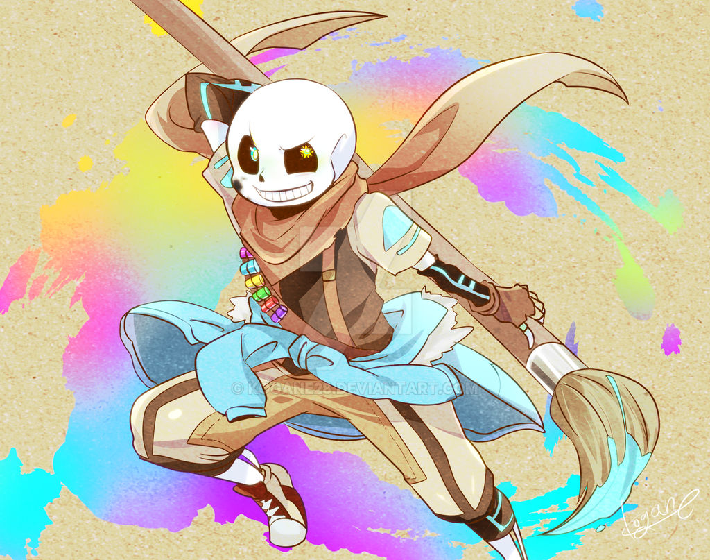 Ink!sans by kogane28 on DeviantArt