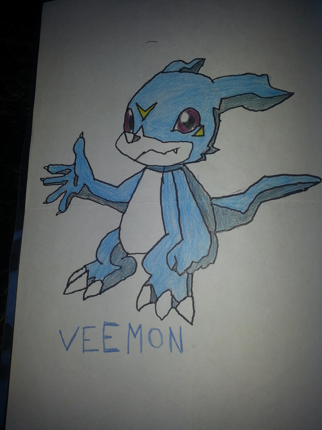 Buff Veemon Veemon by rauta2 on DeviantArt