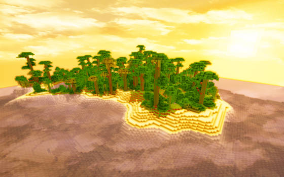 Minecraft Jungle Island