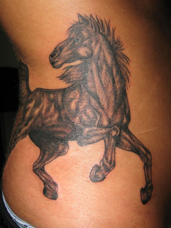 horse tattoo