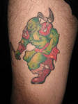 orc tattoo by Zillahblack