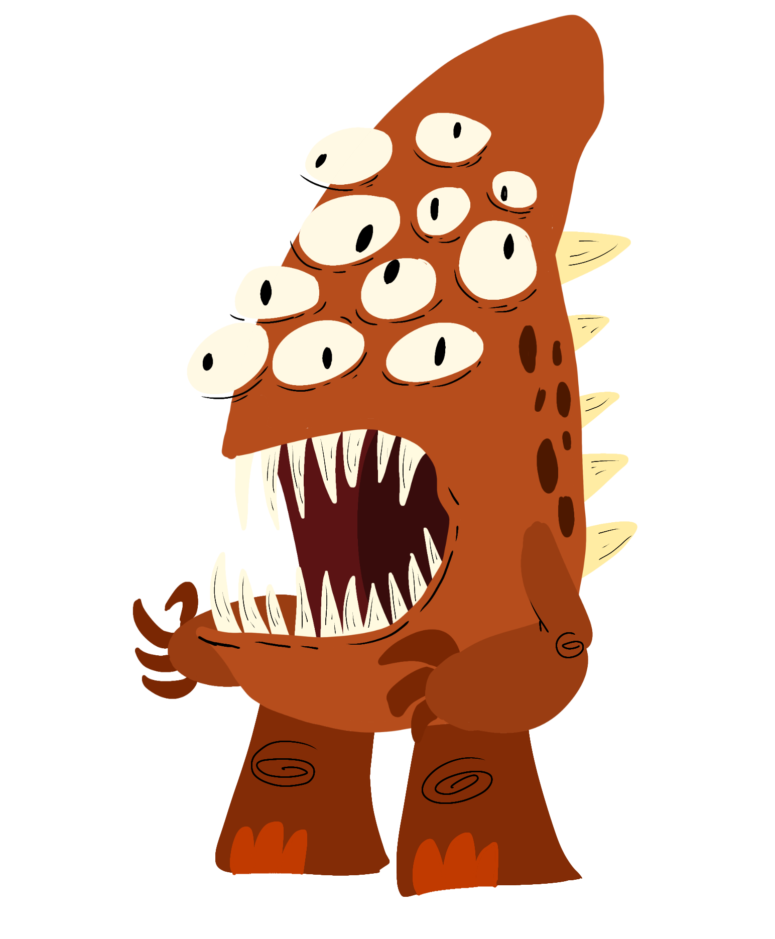 Some Random Monster by AlexisJ153984 on DeviantArt