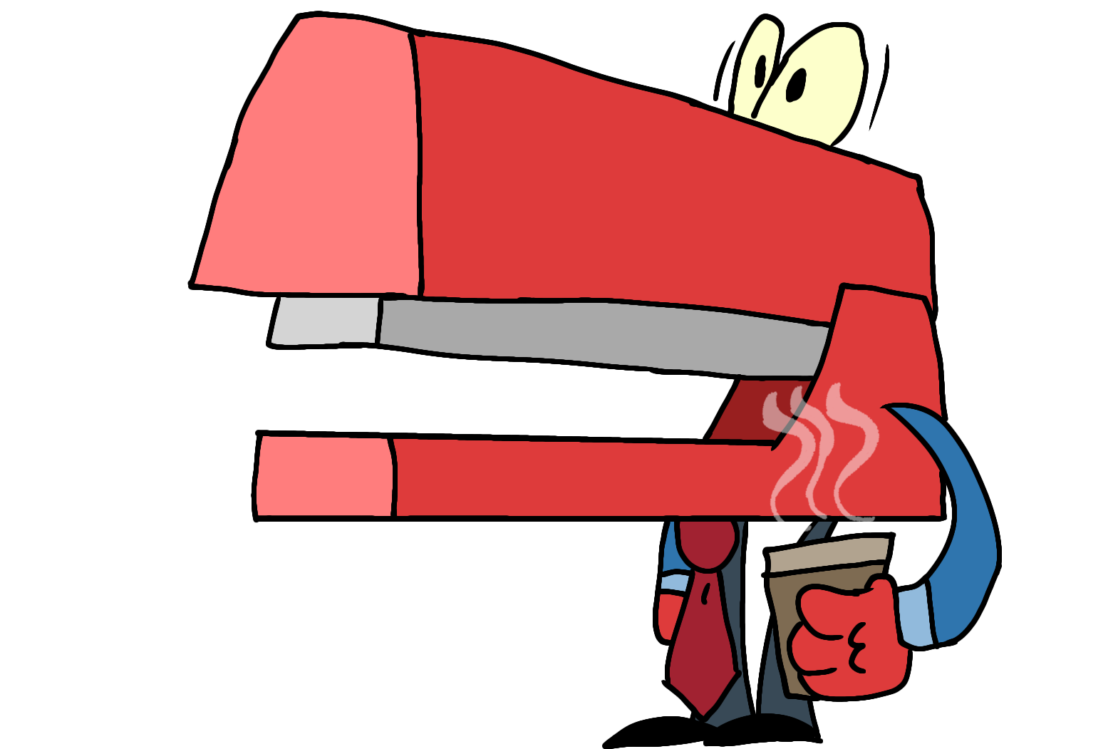 #302 Stapler Guy by AlexisJ153984 on DeviantArt