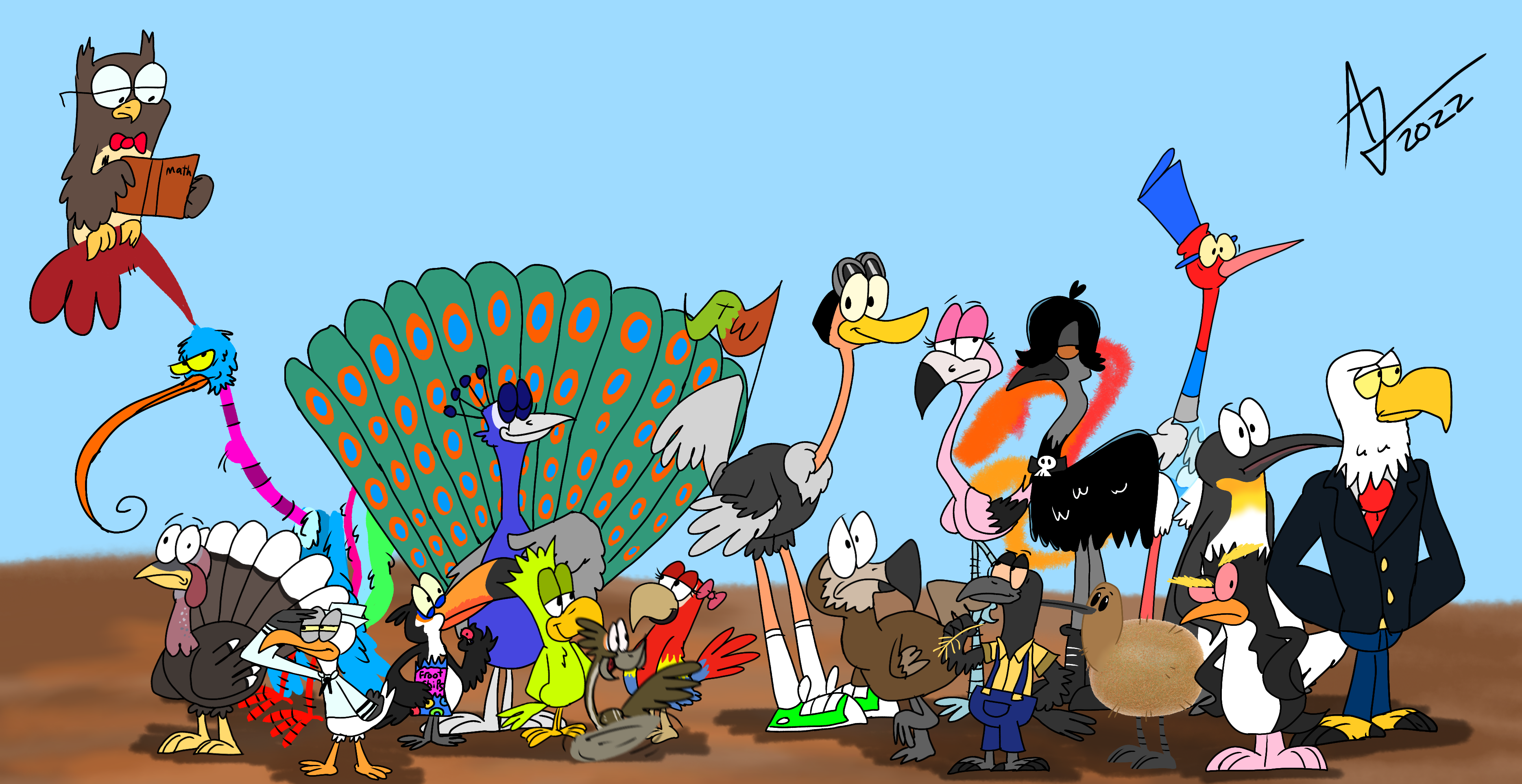 Abc Bids Deviantart Birds by AlexisJ153984 on DeviantArt