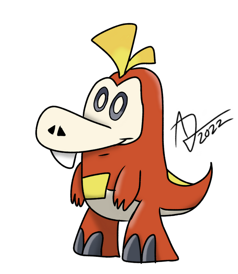 Fuecoco by AlexisJ153984 on DeviantArt