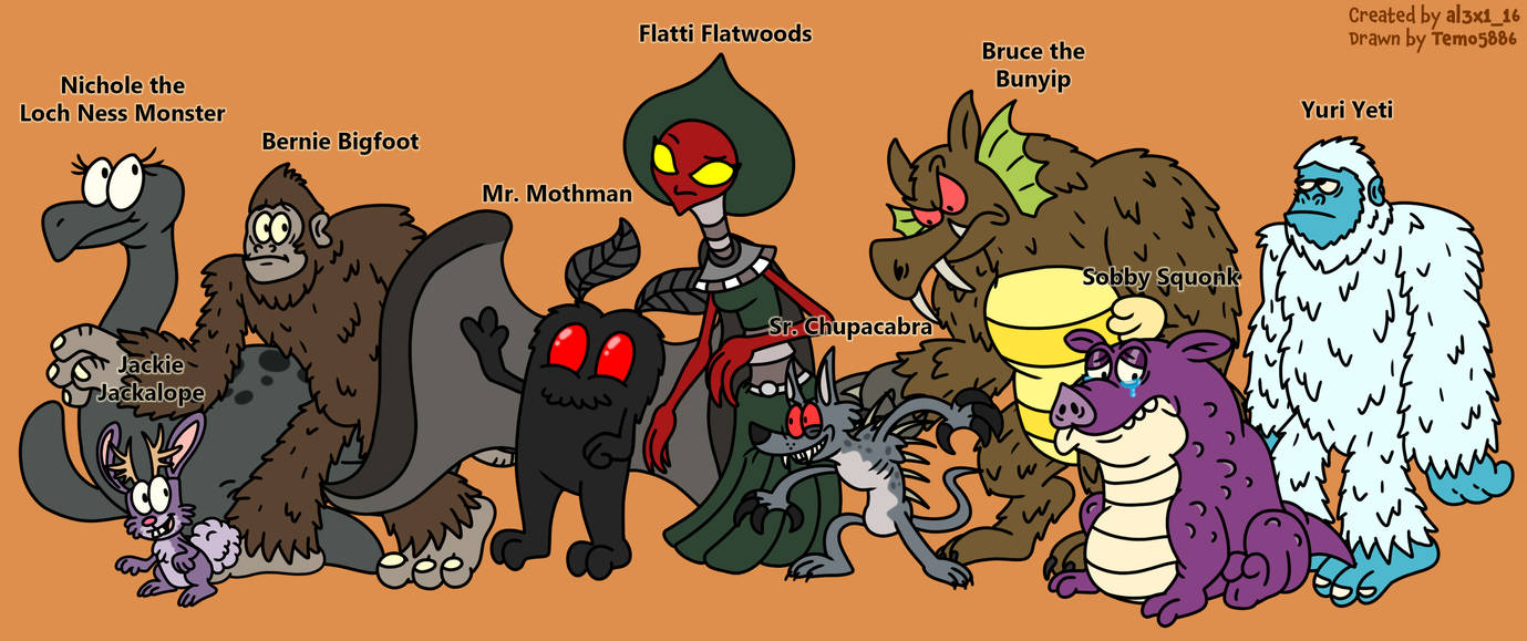 Tremorwoods Cryptids by AlexisJ153984 on DeviantArt