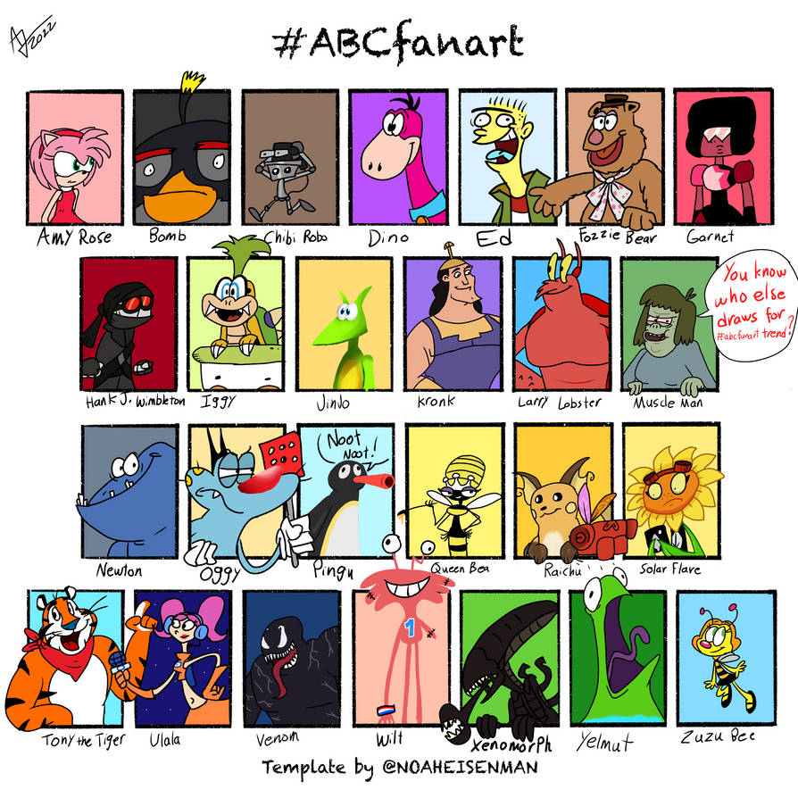 Abc Bids Deviantart #ABCfanart Part 3 by AlexisJ153984 on DeviantArt