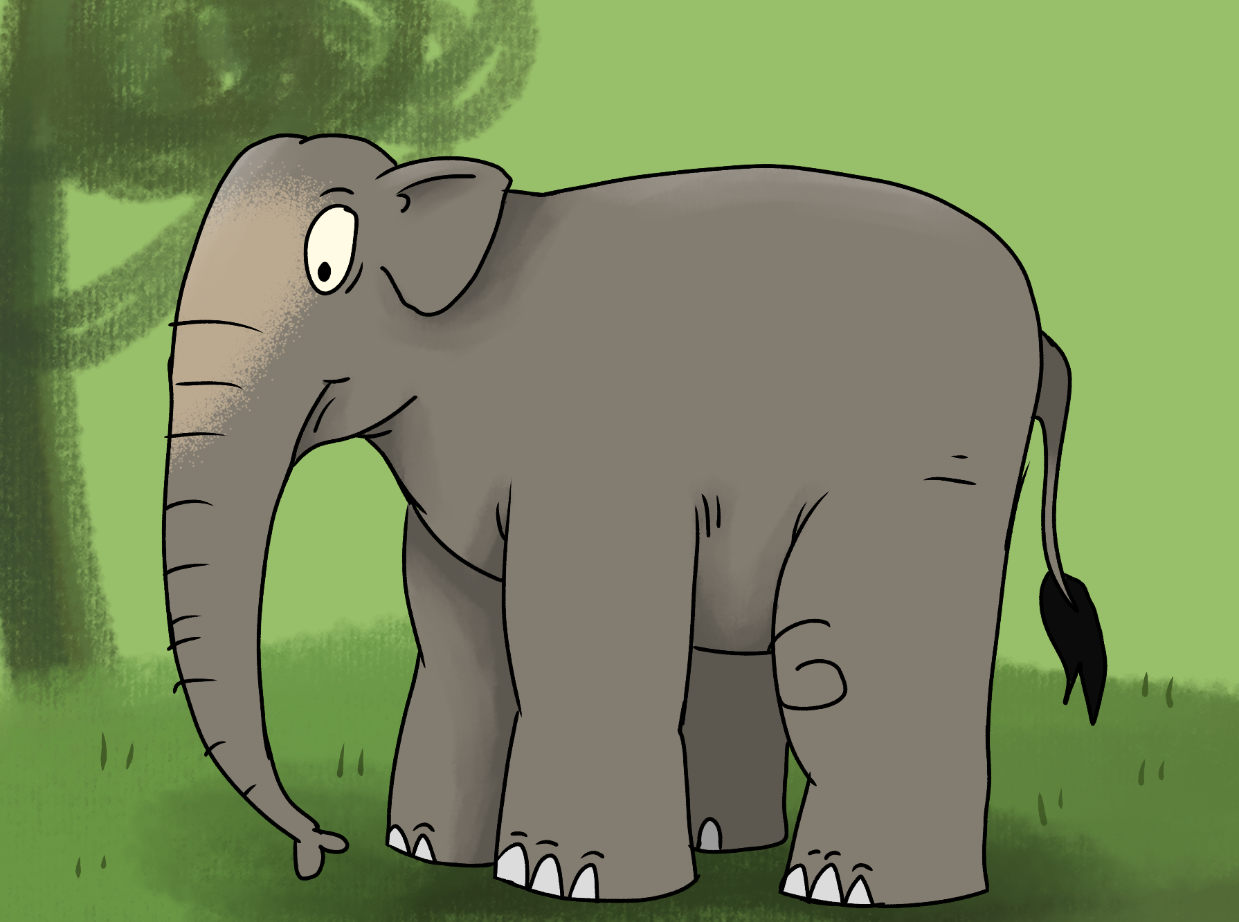 ZooJune Day 22: Asian Elephant by AlexisJ153984 on DeviantArt