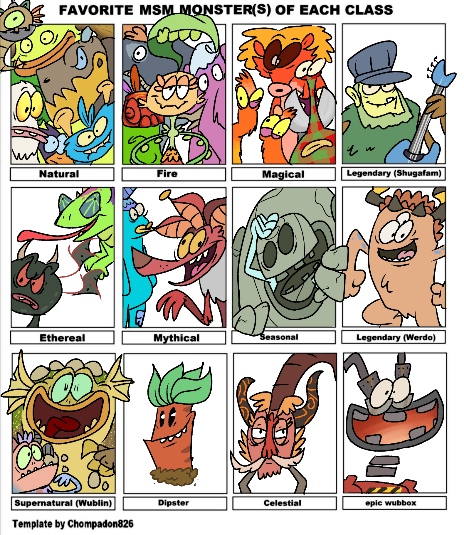 my Favorite MSM Monsters of each class by AlexisJ153984 on DeviantArt my Favorite MSM Monsters of each class by AlexisJ153984 on DeviantArt
