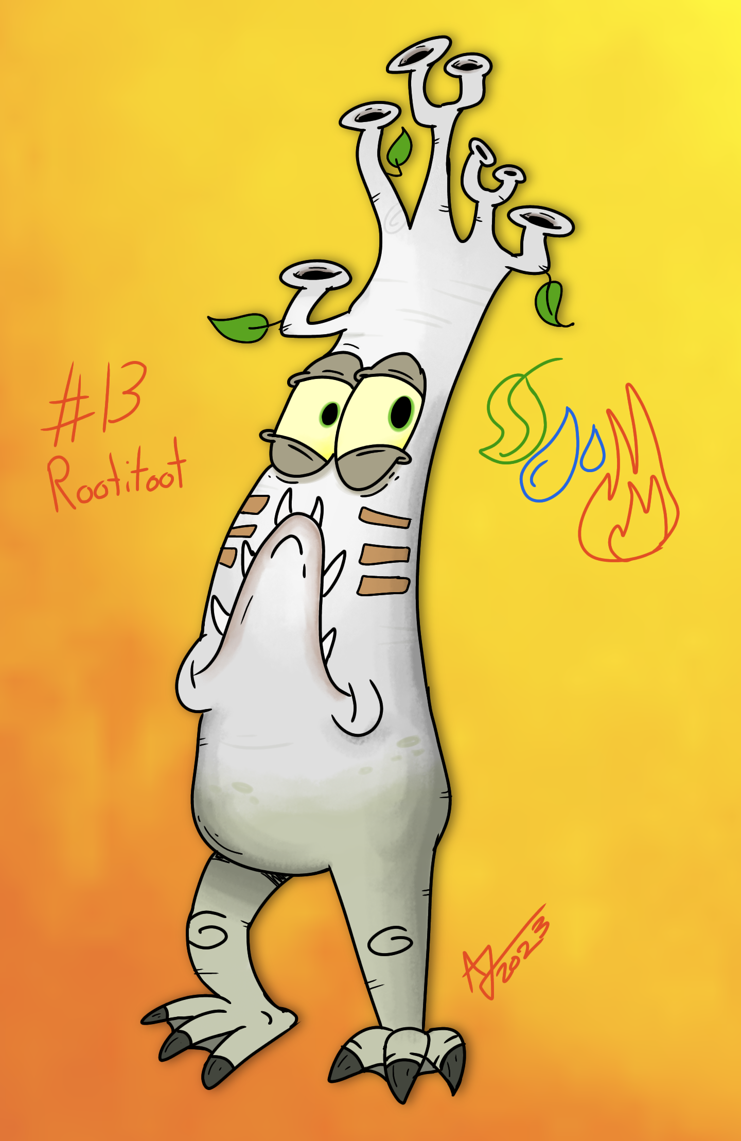 Rootitoot Amber August Day 13: Rootitoot by AlexisJ153984 on DeviantArt