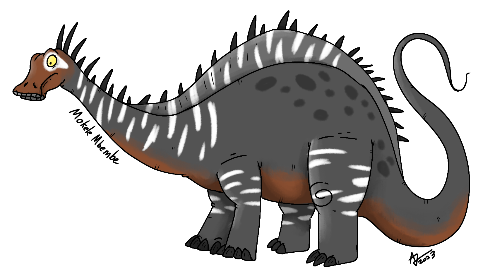 Mokele mbembe by Djdinomightyhood56 on DeviantArt