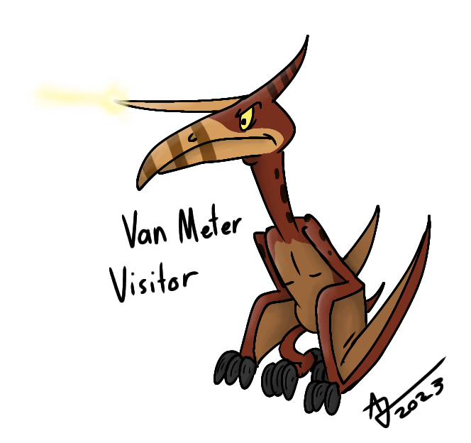 Cryptoctober CryptOctober Day 22: Van Meter Visitor by AlexisJ153984 on DeviantArt