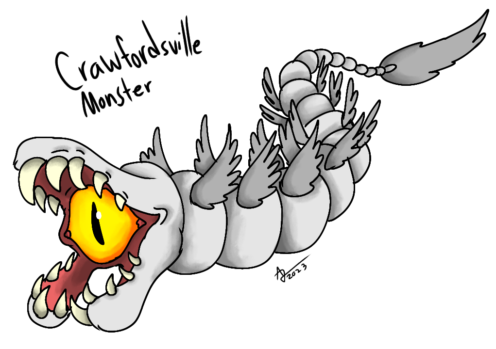 Cryptoctober CryptOctober Day 31: Crawfordsville Monster by AlexisJ153984 on DeviantArt