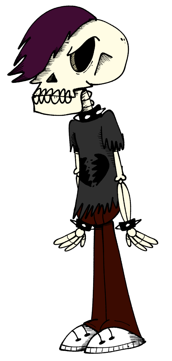Skele-Emo by AlexisJ153984 on DeviantArt