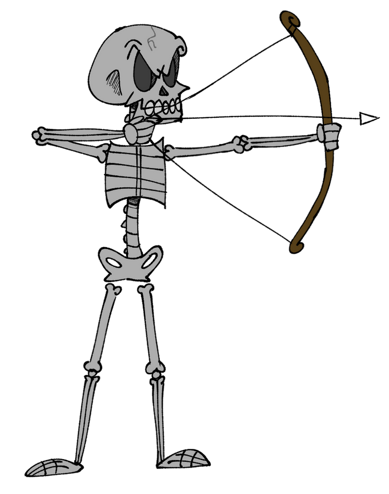 Jobless Skeleton Craftember Day 5: Skeleton by AlexisJ153984 on DeviantArt