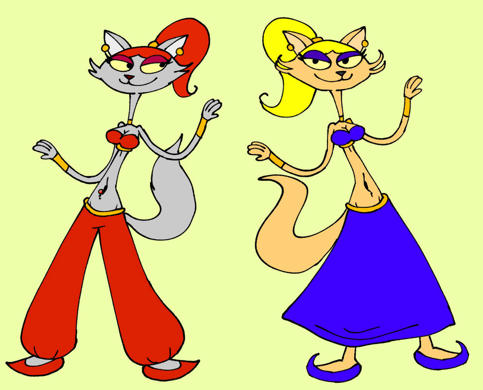 CartoonMania: Alice and Eliza by AlexisJ153984 on DeviantArt