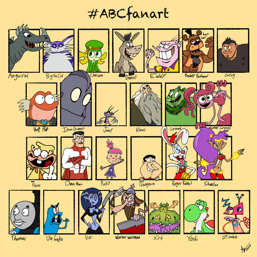 #ABCFanart Part 4 by AlexisJ153984 on DeviantArt