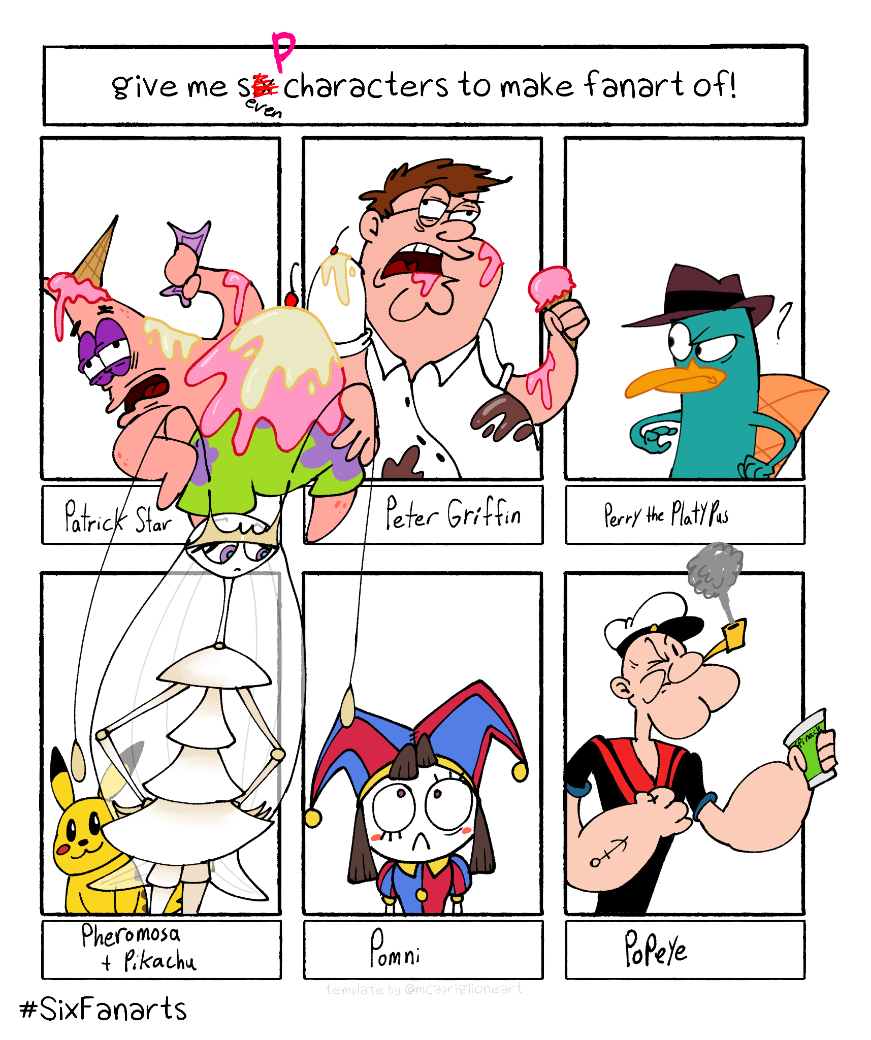 Abc Month Characters. Deviantart ABC Six Characters Fanart: P by AlexisJ153984 on DeviantArt