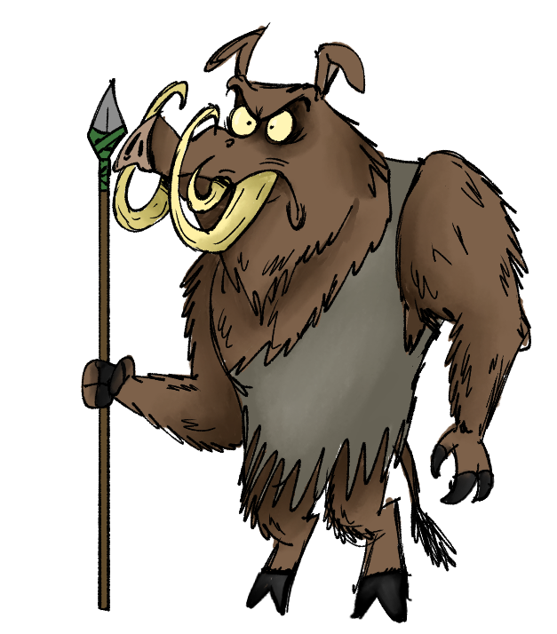 Boar Monkey Deviantart Cave Boar by AlexisJ153984 on DeviantArt