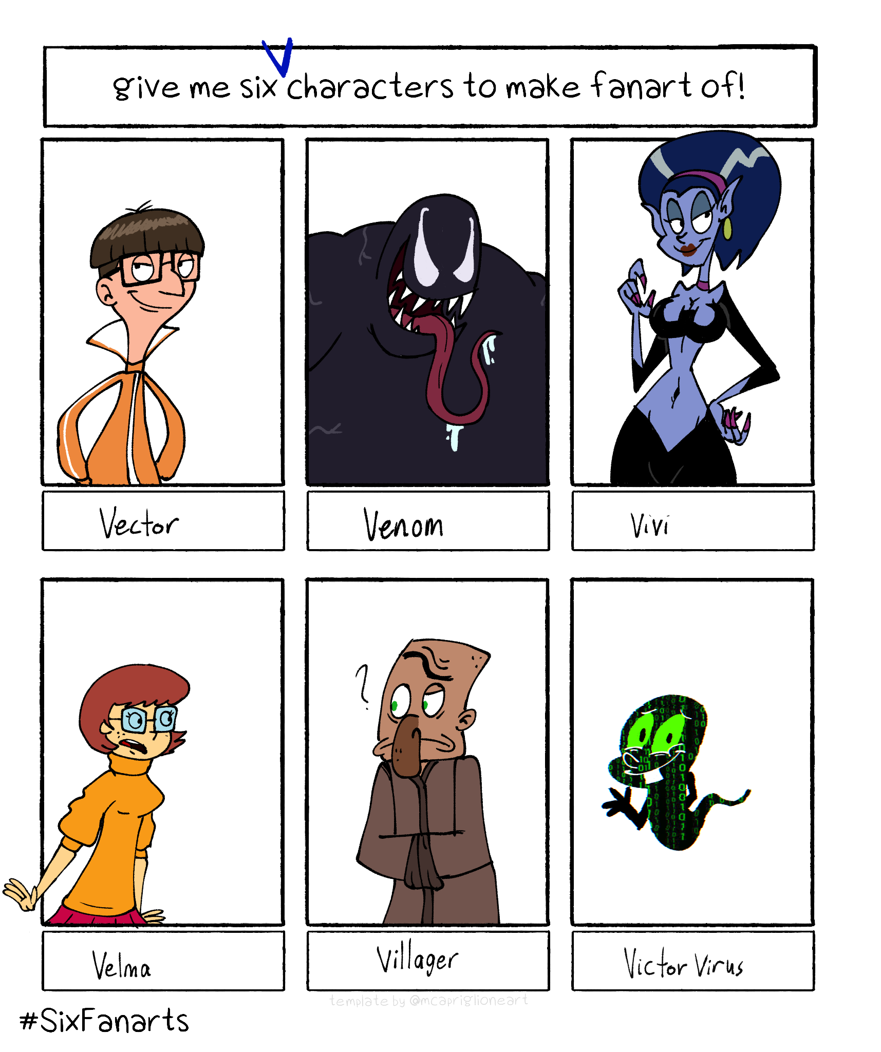 Abc Month Characters. Deviantart ABC Six Characters Fanart: V by AlexisJ153984 on DeviantArt