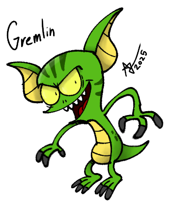 Greamlen Maythical Chapter 2 Day 9: Gremlin by AlexisJ153984 on DeviantArt