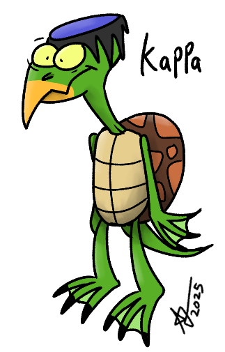 Kappa Deviantart Maythical Chapter 2 Day 11: Kappa by AlexisJ153984 on DeviantArt