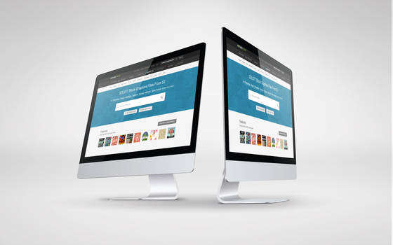 Responsive Screen Mockup