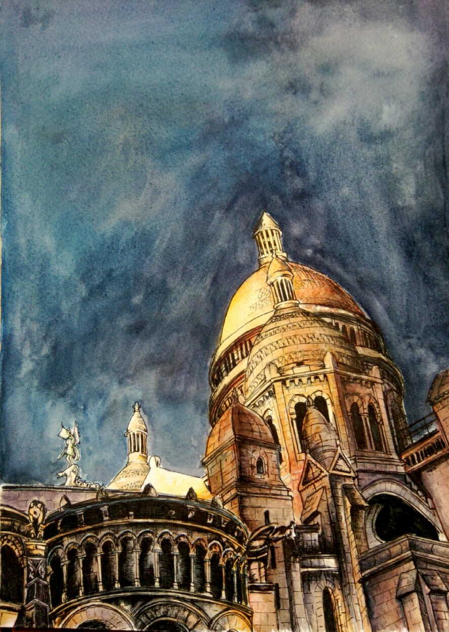 Art Final Piece: Sacre Coeur