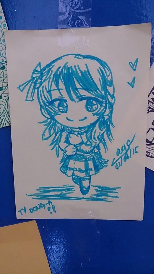 Post it drawing close-up by AyaNagisa on DeviantArt