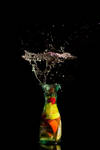 fruits in water with a splash by 89-RAW-89