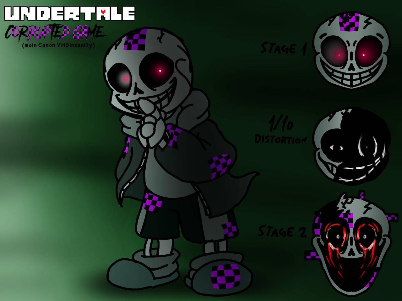 UnderTale Corrupted Game (VHSInsanity) by alternatesans90 on DeviantArt