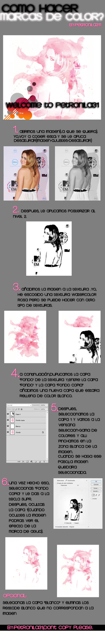 Marca de color-tutorial