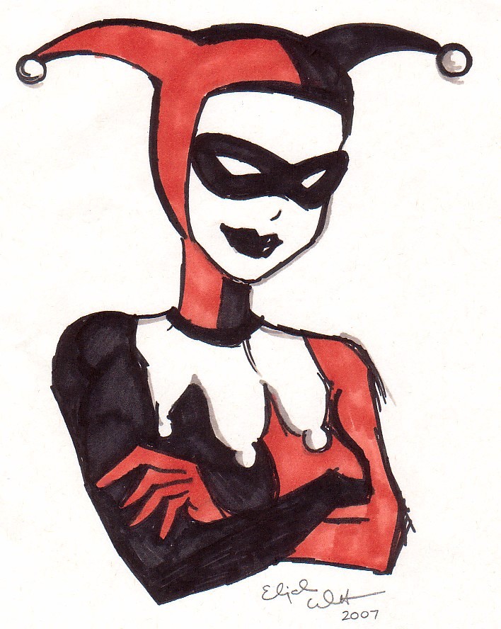 Joker Harley Quinn Tattoo Clown PNG Clipart Arm Black Cartoon Creative  Design Fictional Character Free PNG